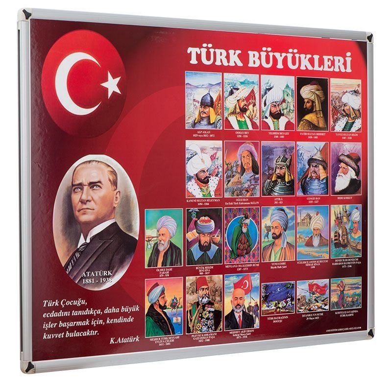 Türk Büyükleri 70x100 cm
