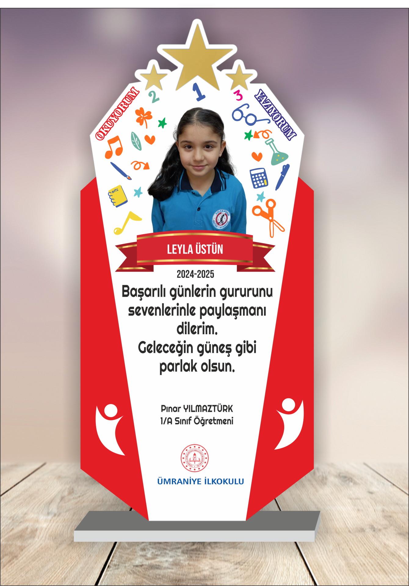 Okuyorum Yazıyorum Plaketi 11
