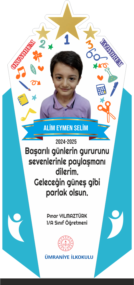 Okuyorum Yazıyorum Plaketi 12