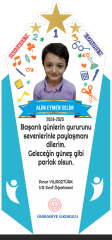 Okuyorum Yazıyorum Plaketi 12