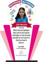 Okuyorum Yazıyorum Plaketi 14