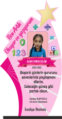 Okuyorum Yazıyorum Plaketi 16