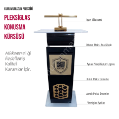 Pleksi Konuşma Kürsüsü